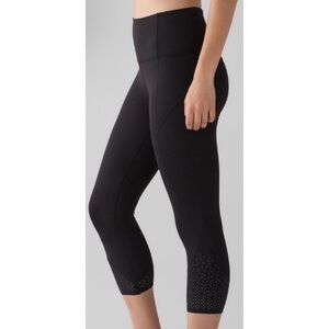 Lululemon Anew Crop Laser Cut- Inseam 21"